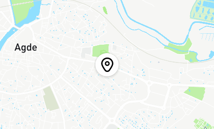 Géolocalisation de Agath' et Fleurs à Agde