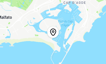 Géolocalisation de Bora Club Cap d'Agde