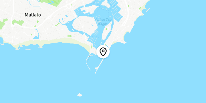 Géolocalisation de Escale Bateaux - Le Morgenster au Cap d'Agde