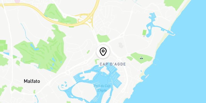 Géolocalisation de Marché Nocturne du Cap d'Agde 2026