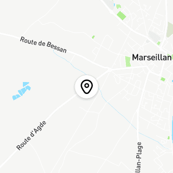 Géolocalisation de Déchetterie de Marseillan