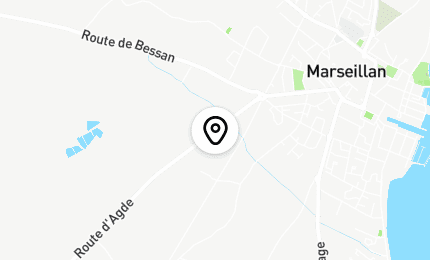 Géolocalisation de Déchetterie de Marseillan