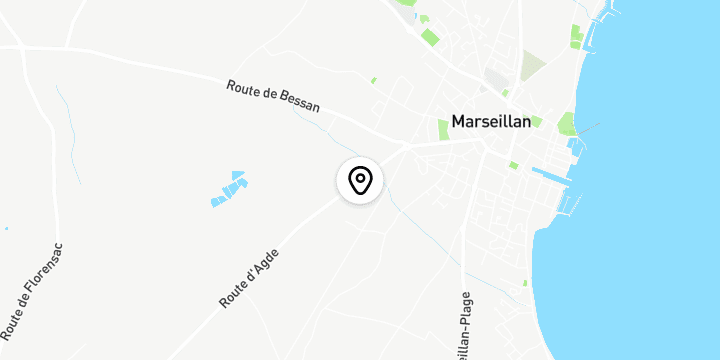 Géolocalisation de Déchetterie de Marseillan