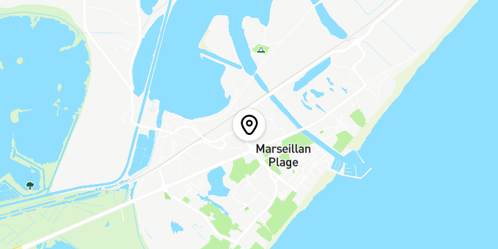 Géolocalisation de Pirateland Marseillan