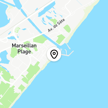 Géolocalisation de Marche aquatique à Marseillan