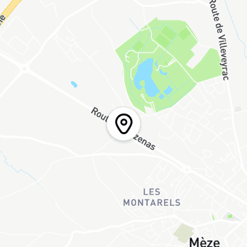 Géolocalisation de Gendarmerie nationale - Mèze