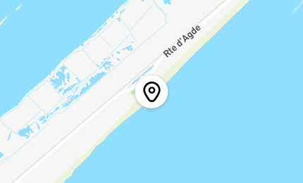 Géolocalisation de Plage des 3 digues Sète