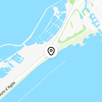 Géolocalisation de Pumptrack de Sète