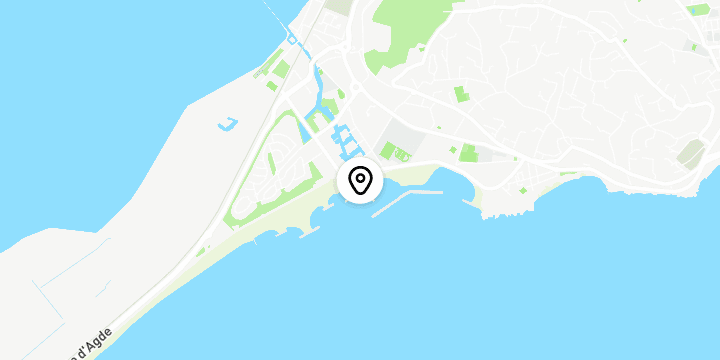 Géolocalisation de Mise à l'eau Sète - La Corniche