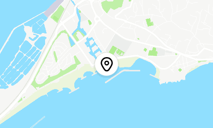 Géolocalisation de Plage des Quilles Sète