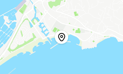 Géolocalisation de Plage de la Corniche Sète