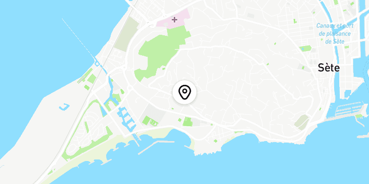 Géolocalisation de Tennis Club de Sète - Le Mas Viel