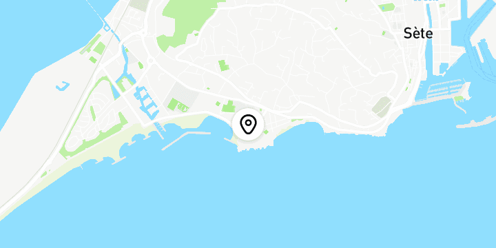 Géolocalisation de Mairie de Sète - Annexe de la Corniche