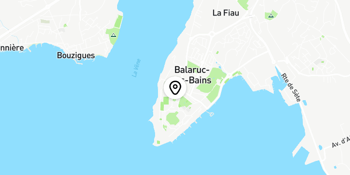 Géolocalisation de Mairie de Balaruc les Bains