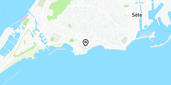 Géolocalisation de Marchés à Sète – Jeudi à La Corniche