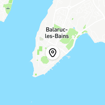Géolocalisation de Office de Tourisme Balaruc les Bains