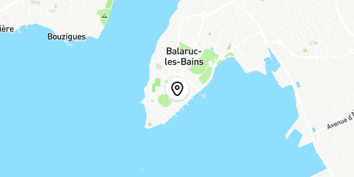 Géolocalisation de Office de Tourisme Balaruc les Bains