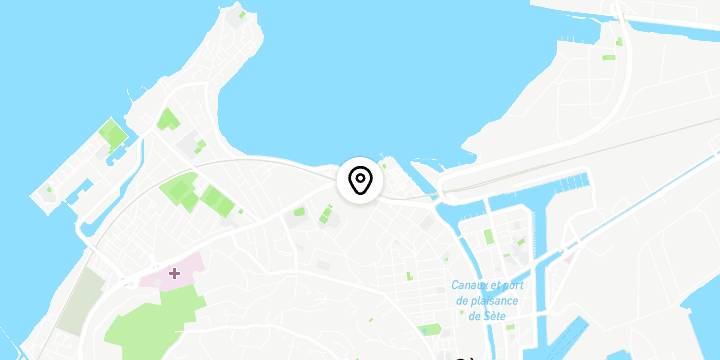 Géolocalisation de Mise à l’eau Sète - La Plagette