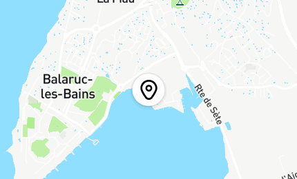 Géolocalisation de Le Nostalgia à Balaruc les Bains