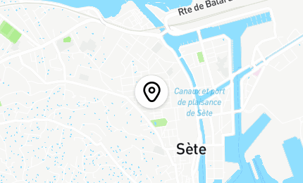 Géolocalisation de Pasta & Burger Sète