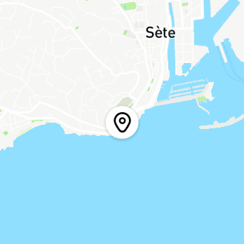 Géolocalisation de Le Cimetière Marin de Sète