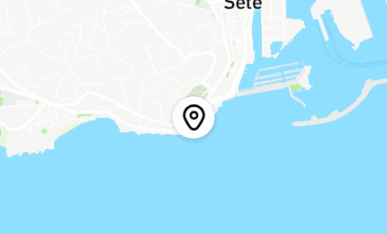 Géolocalisation de Le Cimetière Marin de Sète