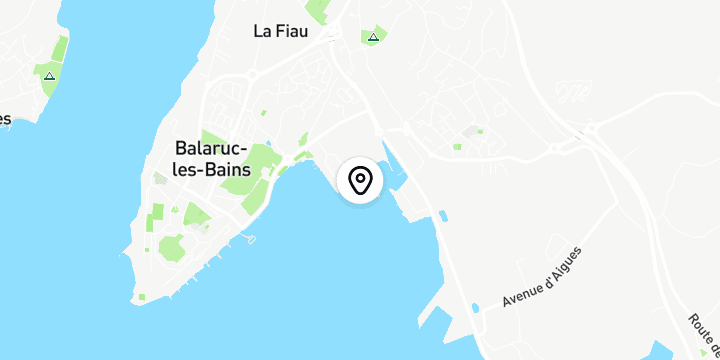 Géolocalisation de Caserne Sapeurs Pompiers Balaruc les Bains