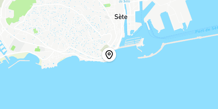 Géolocalisation de Cinéma à Sète - Théâtre de la Mer Sète