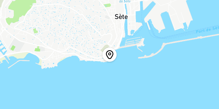 Géolocalisation de Coline Rio à Sète