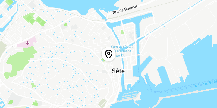 Géolocalisation de Bangkok Sète
