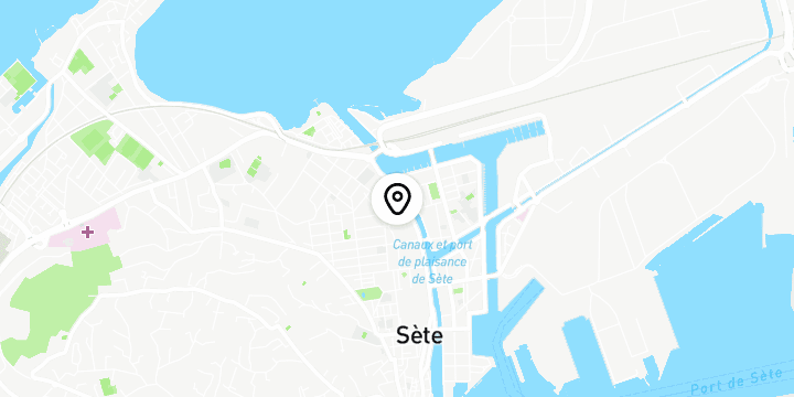 Géolocalisation de Police Nationale - Commissariat Sète