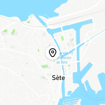 Géolocalisation de Une autre langue Sète
