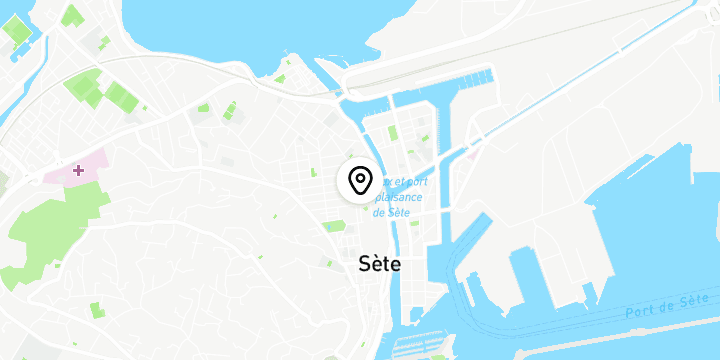 Géolocalisation de Une autre langue Sète