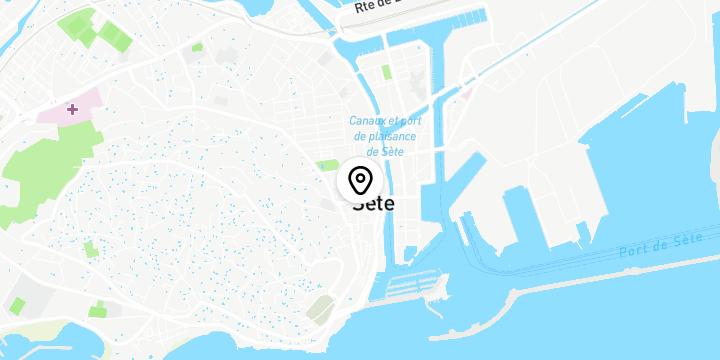 Géolocalisation de Sake Boutique Sète