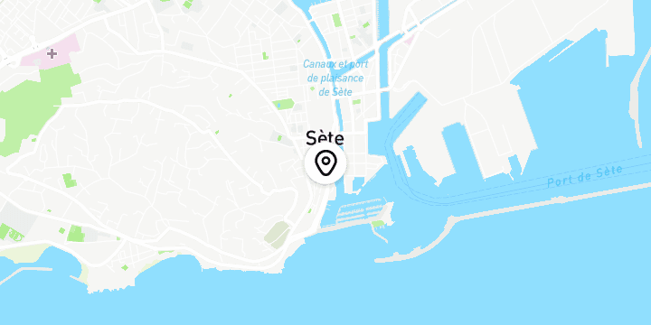 Géolocalisation de Office de Tourisme Sète