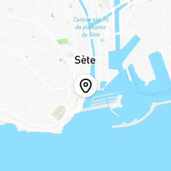 Géolocalisation de Exposition Île Singulière à Sète