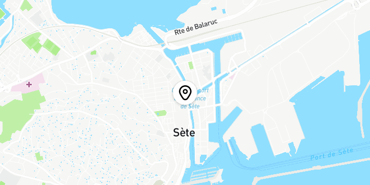 Géolocalisation de Logistock Sète