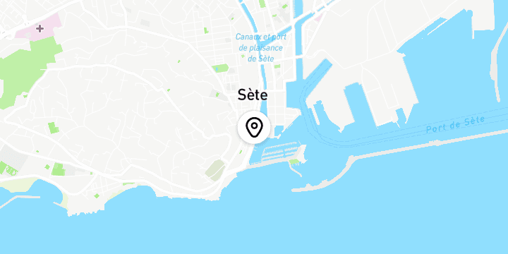 Géolocalisation de Le Gourmand Sète