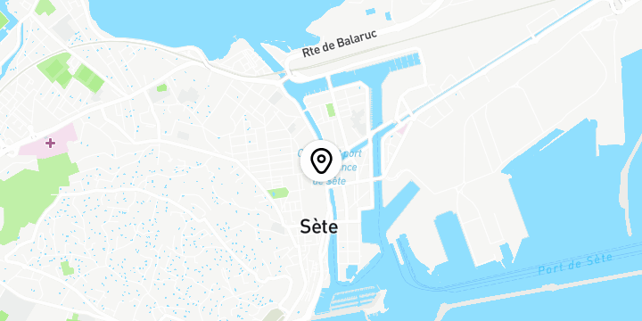 Géolocalisation de Ensembles Sète