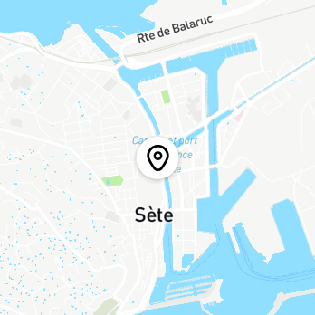 Géolocalisation de Le Grand Hôtel Sète