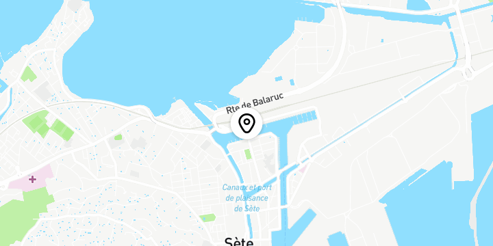 Géolocalisation de Parking de la Gare Sète