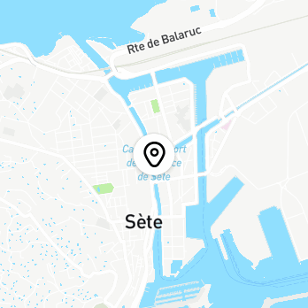 Géolocalisation de Traversée de Sète à la Nage avec Palmes 2026