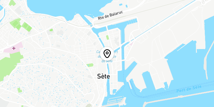 Géolocalisation de Traversée de Sète à la Nage avec Palmes 2026