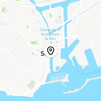 Géolocalisation de Sète And Co