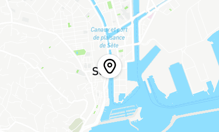 Géolocalisation de Sète And Co