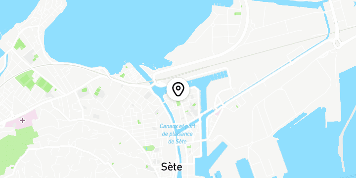 Géolocalisation de Pont de la Gare - Horaires des Ponts à Sète