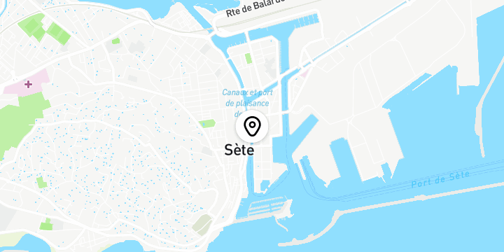 Géolocalisation de Meubles et Déco Sète