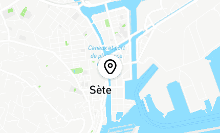 Géolocalisation de Central Bar Sète