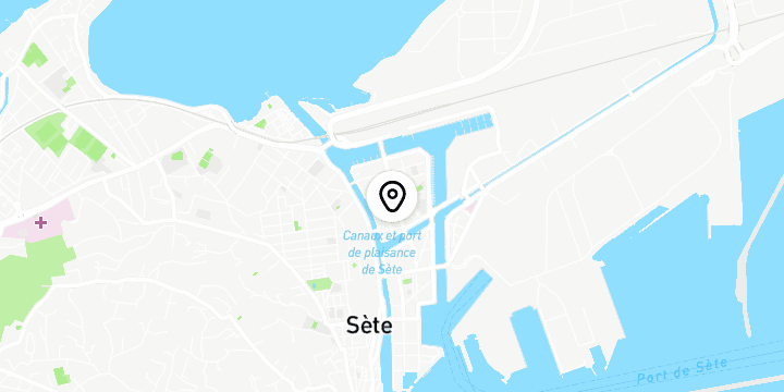 Géolocalisation de Sète 1900 Grande Brocante 2021