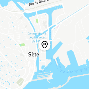 Géolocalisation de L'Auberge Sète